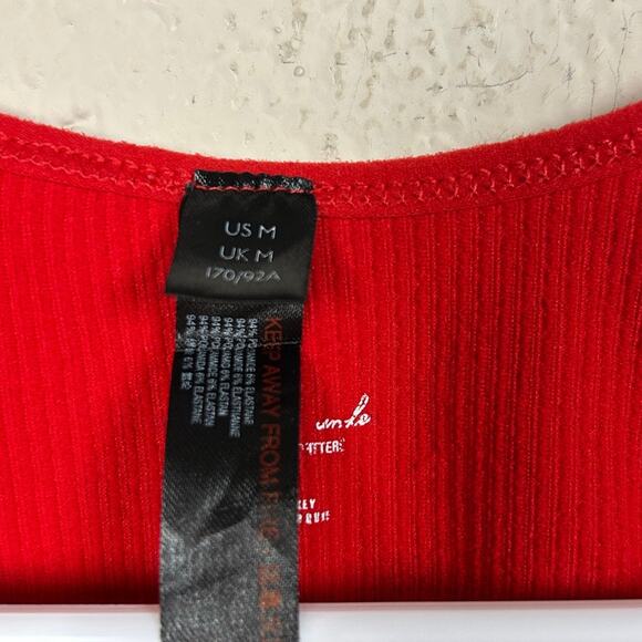 Urban Outfitters Out From Under Hailey Seamless Bra Top Red size M - Picture 6 of 8